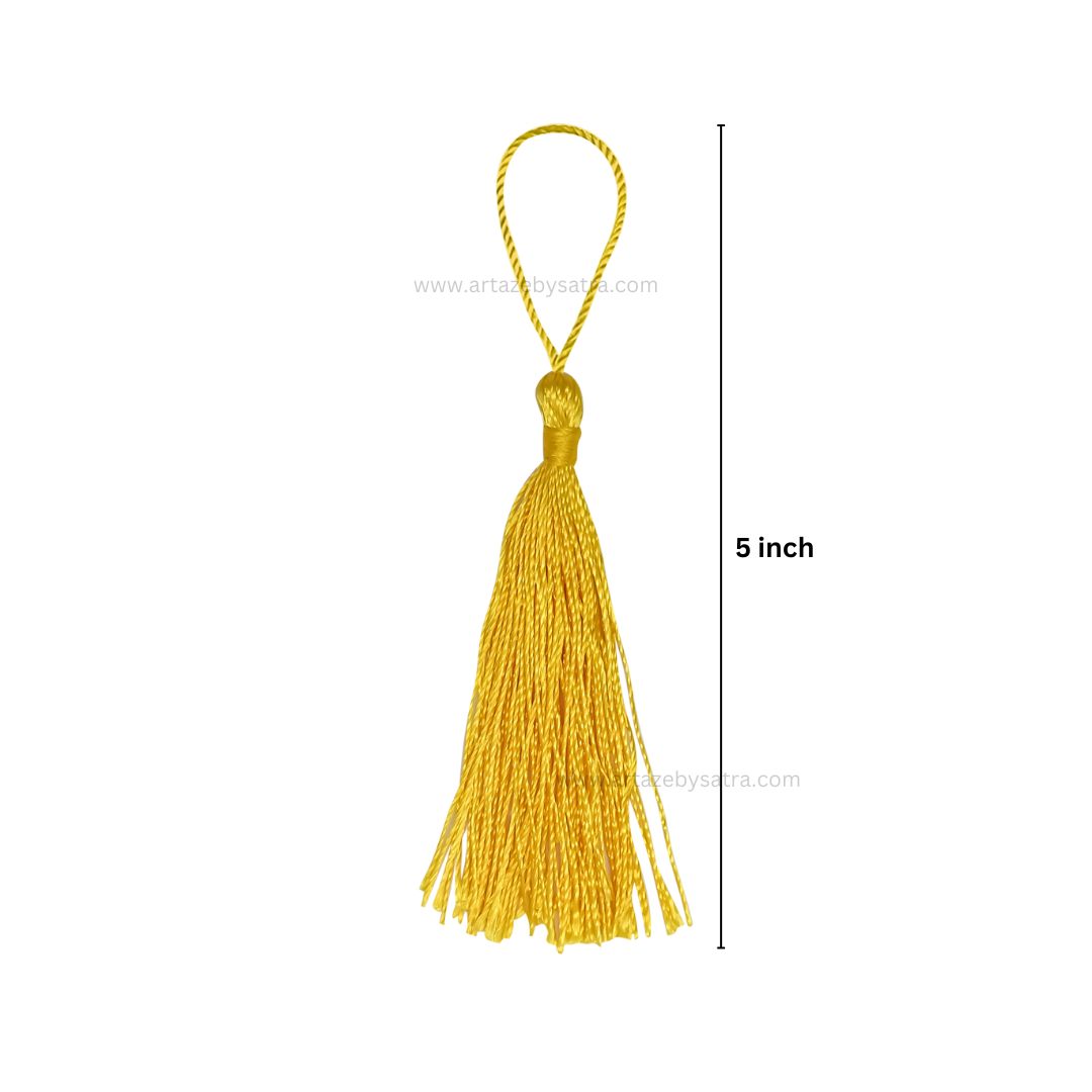 Tassel with Cord Loop  | Length 5.5 inch |  20Pcs