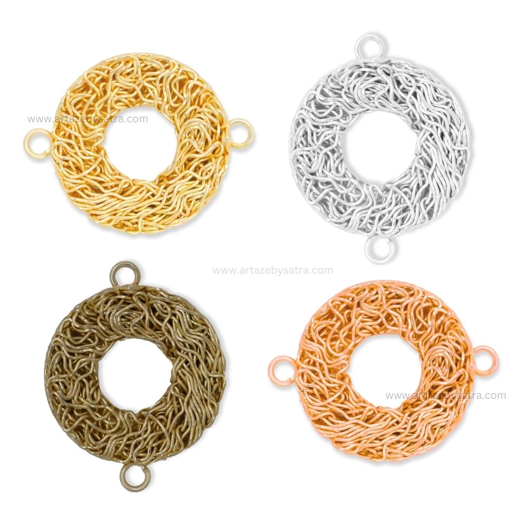 Wire Jewellery Design | Size : 25mm | 10Pcs | WR16