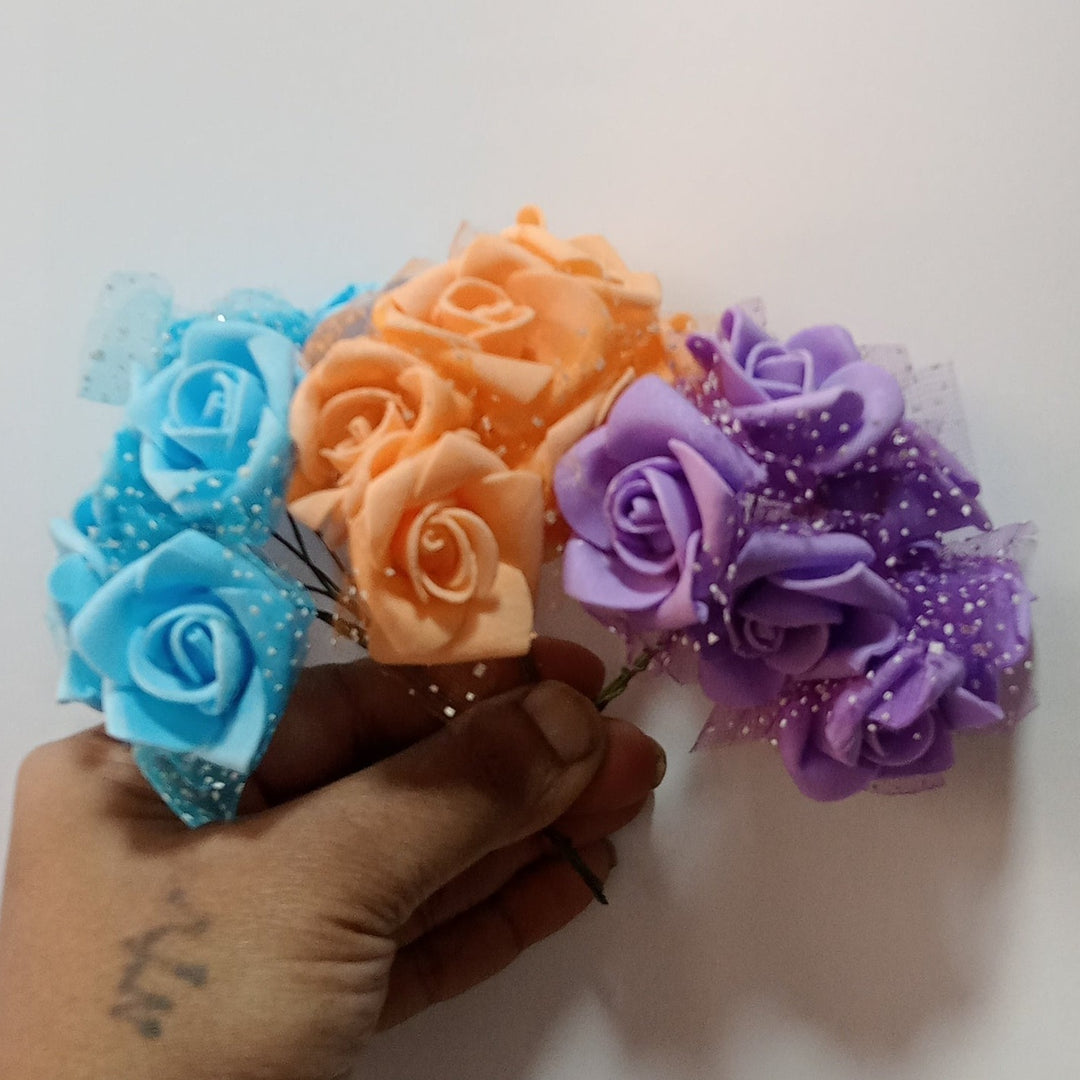 Artificial Flowers | 72Pcs