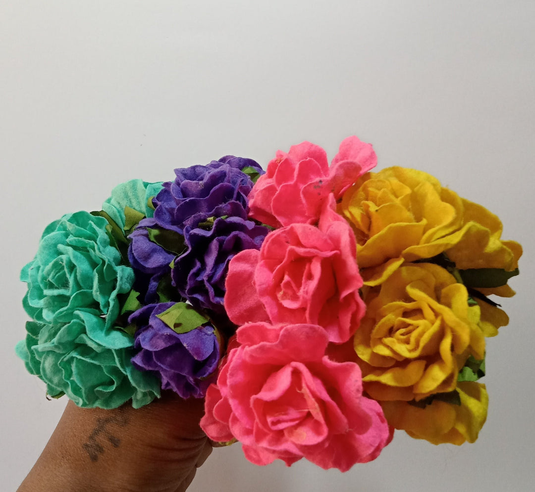 Artificial Flowers | 72Pcs