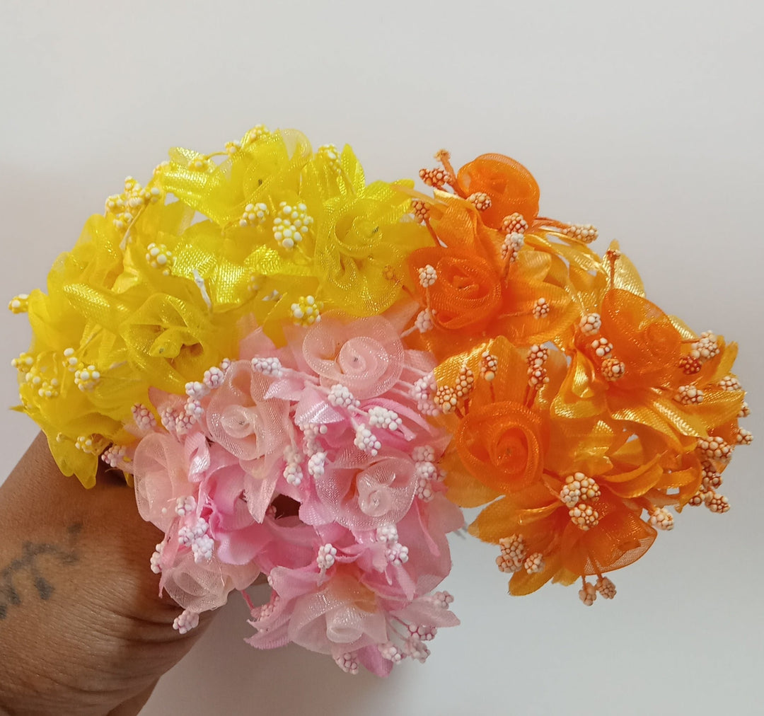 Artificial Flowers | 60Pcs