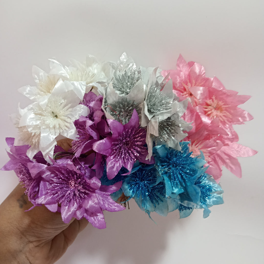 Artificial Flowers | 144Pcs