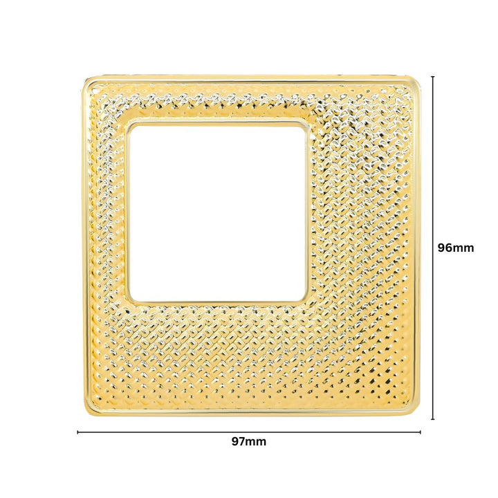 Square Metal Art Base | Size : 96mm | 100g | F-13-27