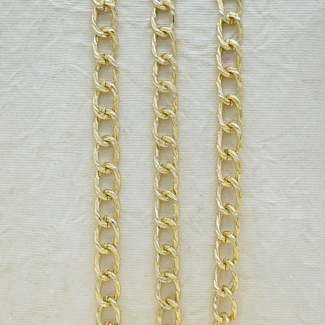 Aluminium Chain | Size : H-10mm W-15mm | Qty : 1mtr | JT-13-37-5