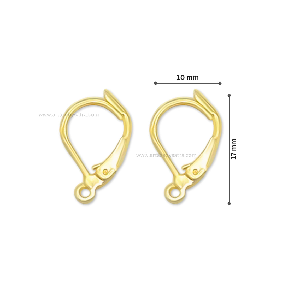 Earring Hooks Leverback Mango Bali | Size : 17mm | 100pcs