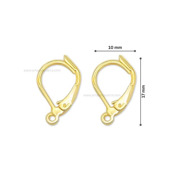 Earring Hooks Leverback Mango Bali | Size : 17mm | 100pcs