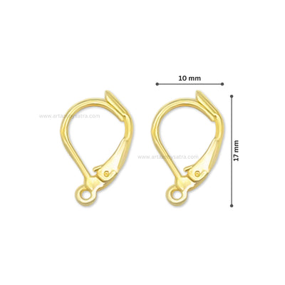 Earring Hooks Leverback Mango Bali | Size : 17mm | 100pcs