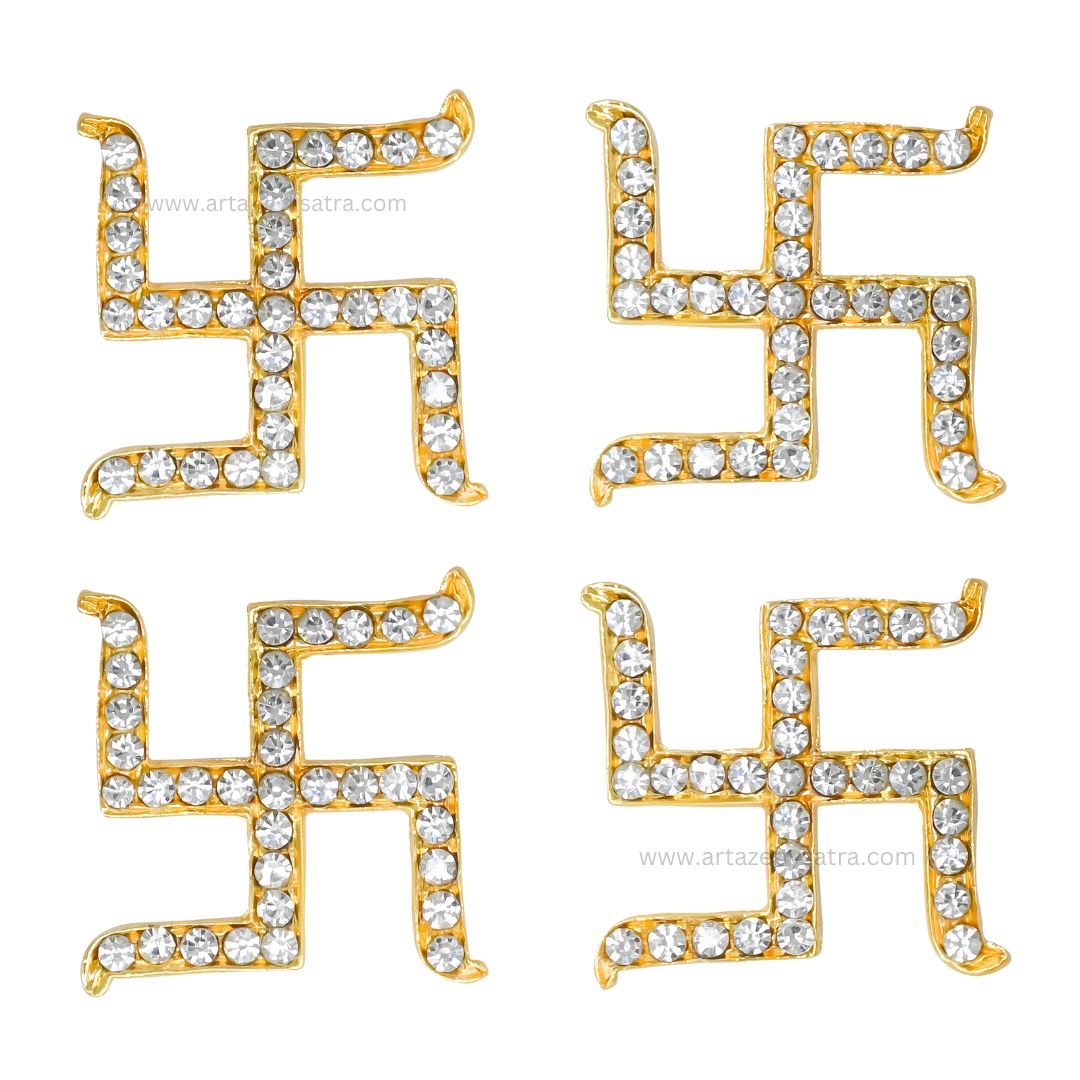 Swastik Sticker | Size : 27mm,35mm | Qty : 3pcs,4pcs