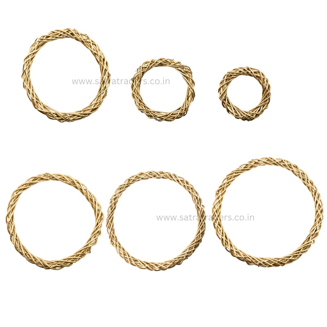 Wooden Wreath Decorative Ring | 1pc