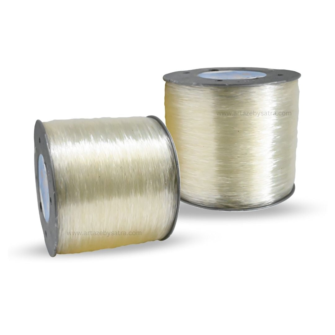 Transparent Elastic Crystal Thread  | Qty : 1000 mtr Roll