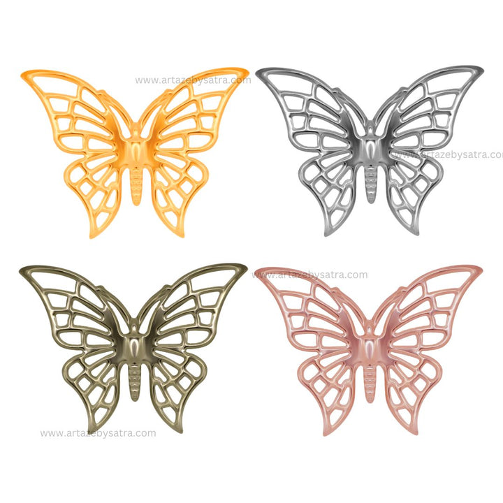 Butterfly Metal Art | Size : 45mm | 20pcs | F-7-5