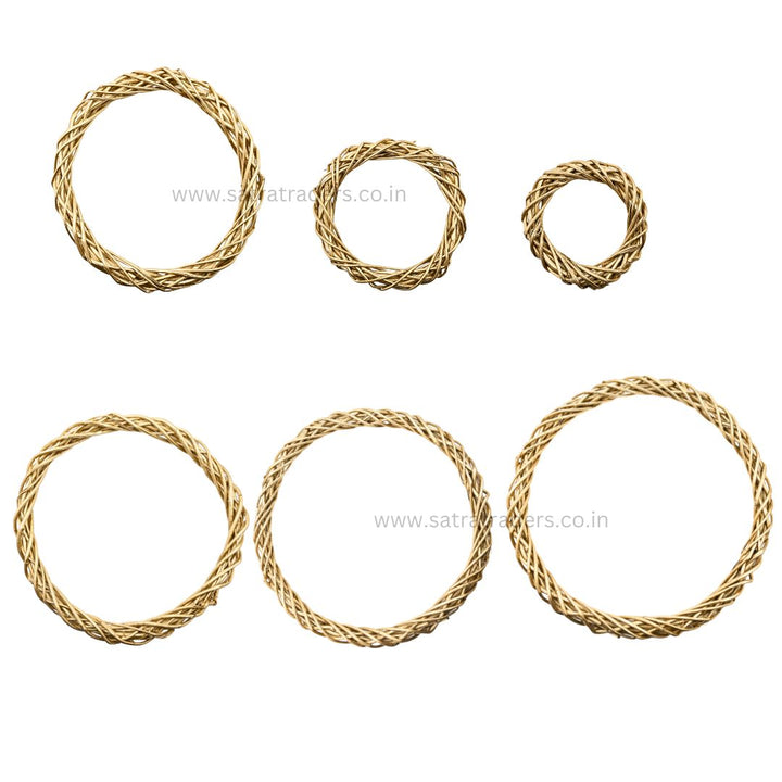 Wooden Wreath Decorative Ring | 1pc