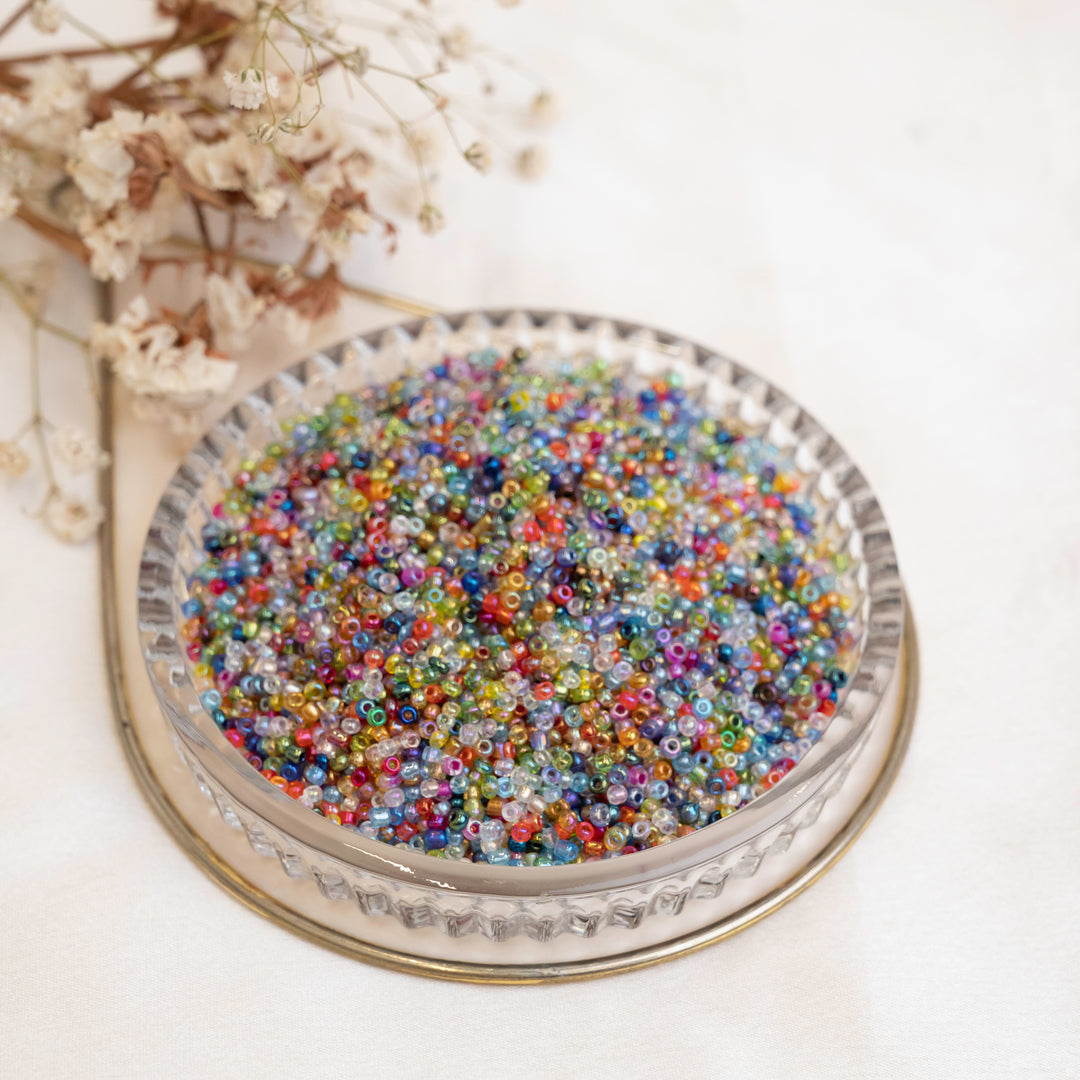 Seed Beads for Jewellery Making (Size : 3MM 100G)