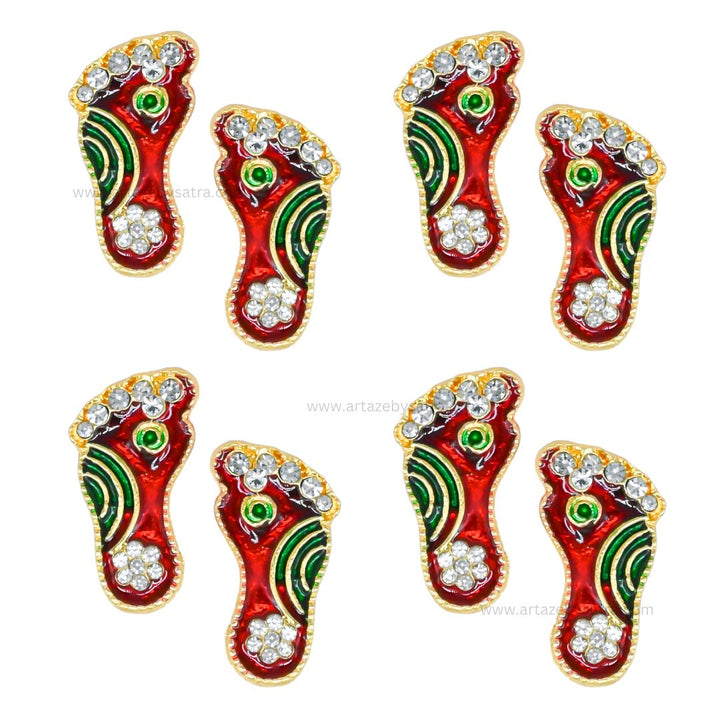 Shubh Laxmi Charan (pagla set) | Size : 24mm,31mm,40mm