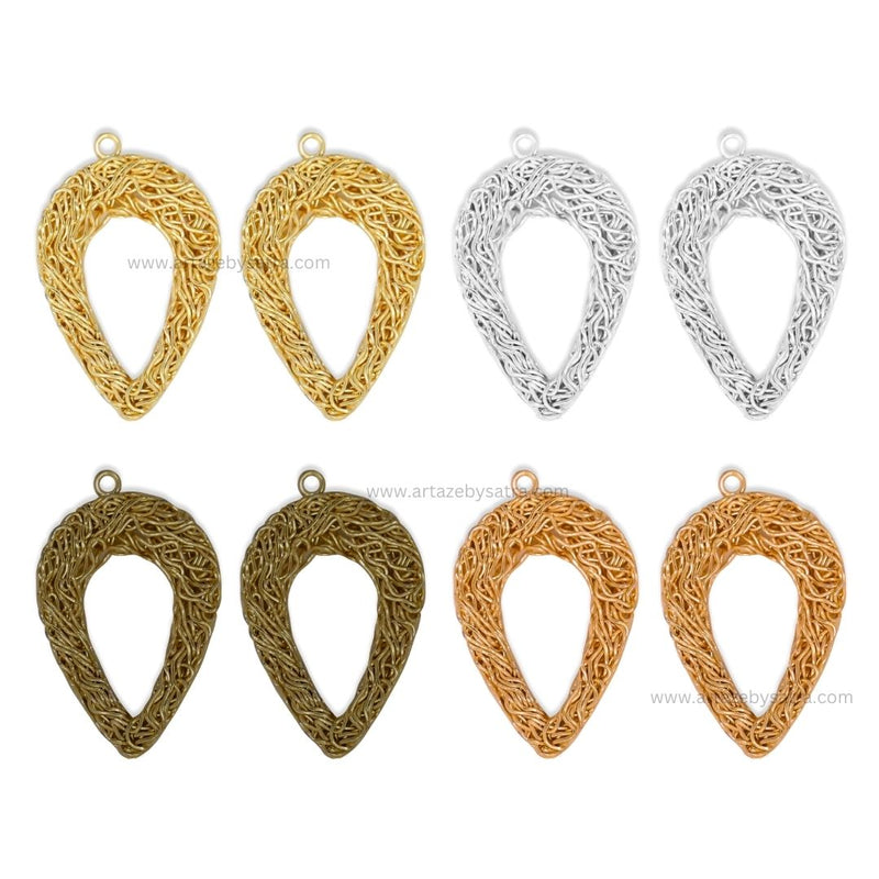 1 Naka Wire Jewellery Design | Size : 33mm | 10Pcs | WR30