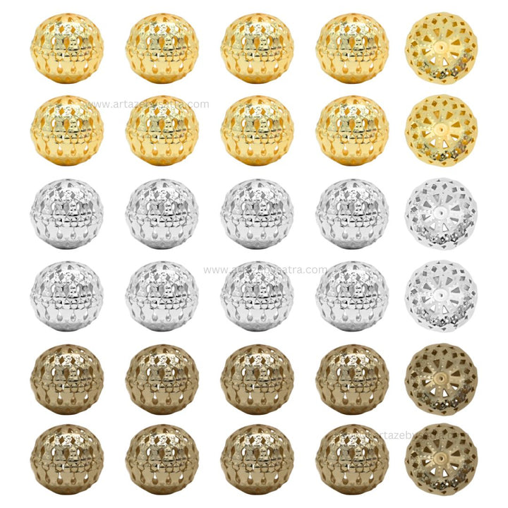 Designer Metal Balls | Size : 20,24mm | Qty : 500g