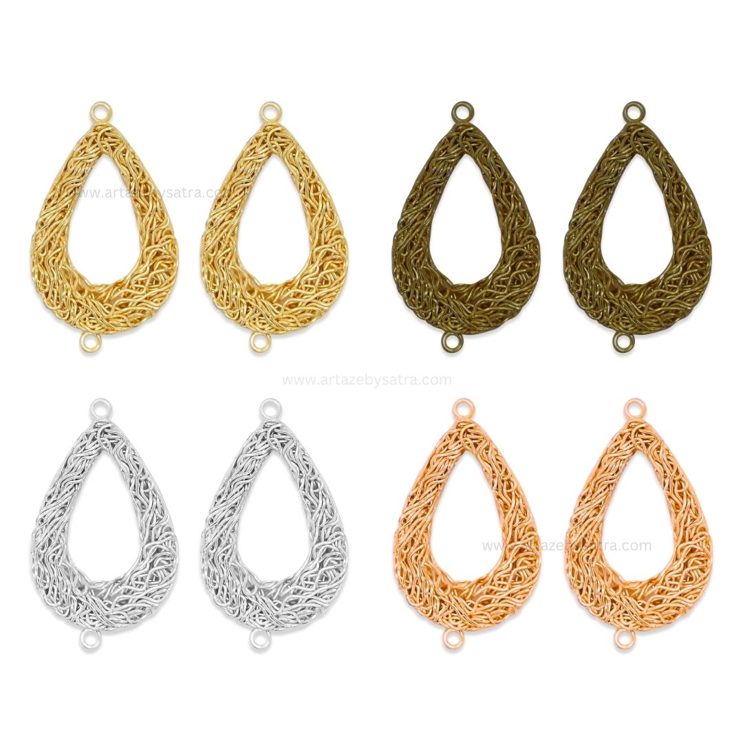 2 Naka Wire Jewellery Design | Size : 22mm | 10pcs WR25