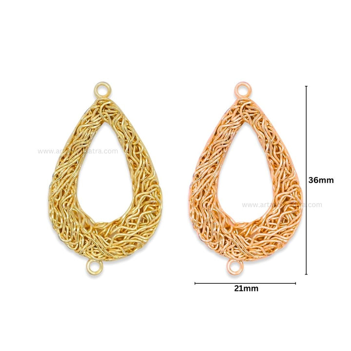 2 Naka Wire Jewellery Design | Size : 22mm | 10pcs WR25