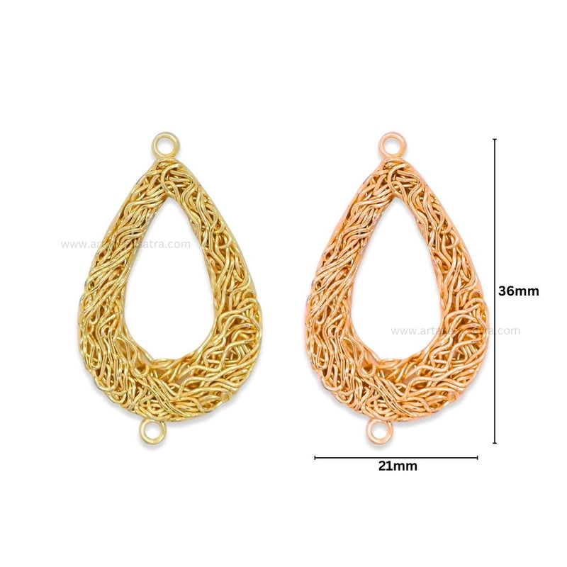 2 Naka Wire Jewellery Design | Size : 22mm | 10pcs WR25