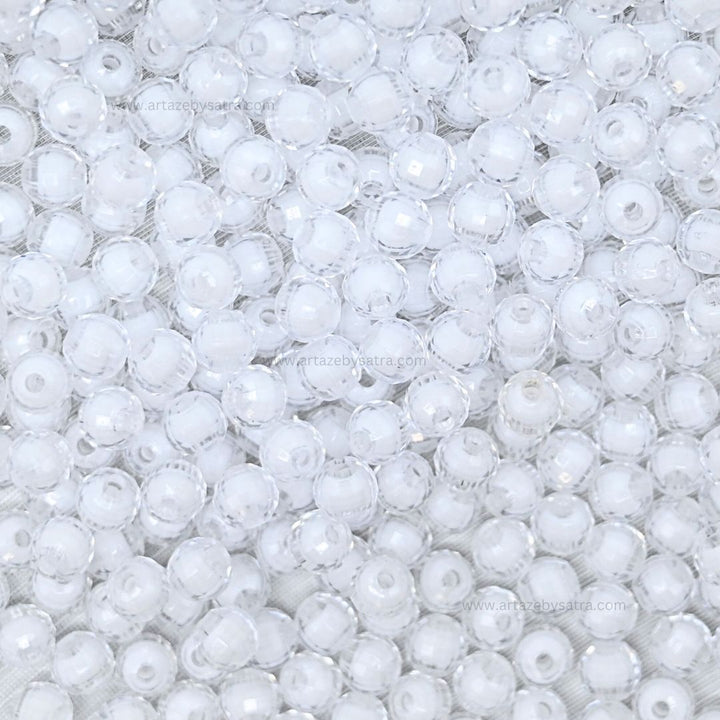 Assorted Translucent Round Plastic Beads | PB16