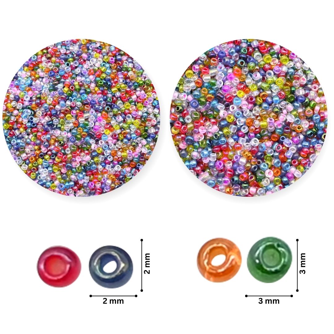 Multicolor Seed Glass Beads | SB04