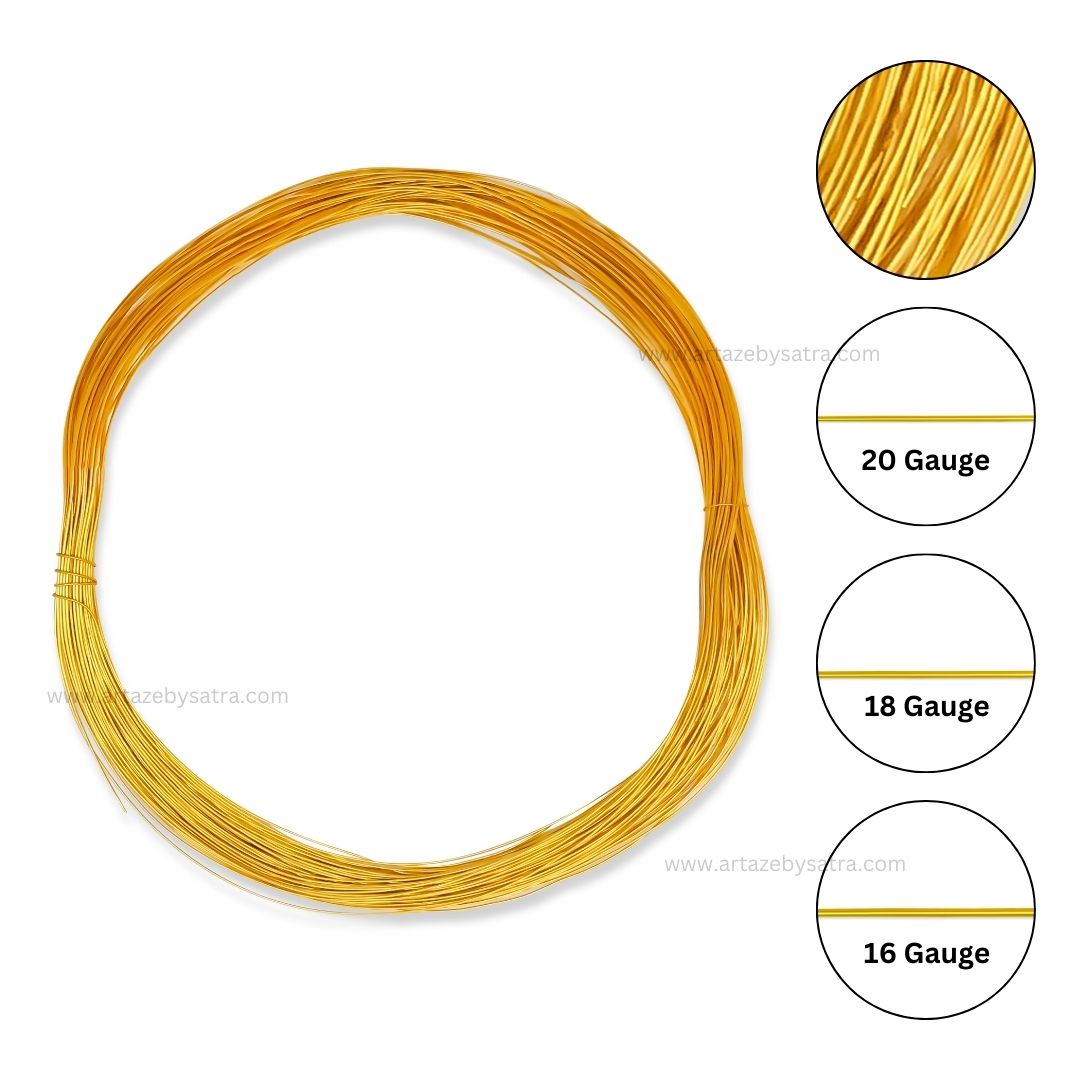 Jewelry Brass Nath Wire | 250g