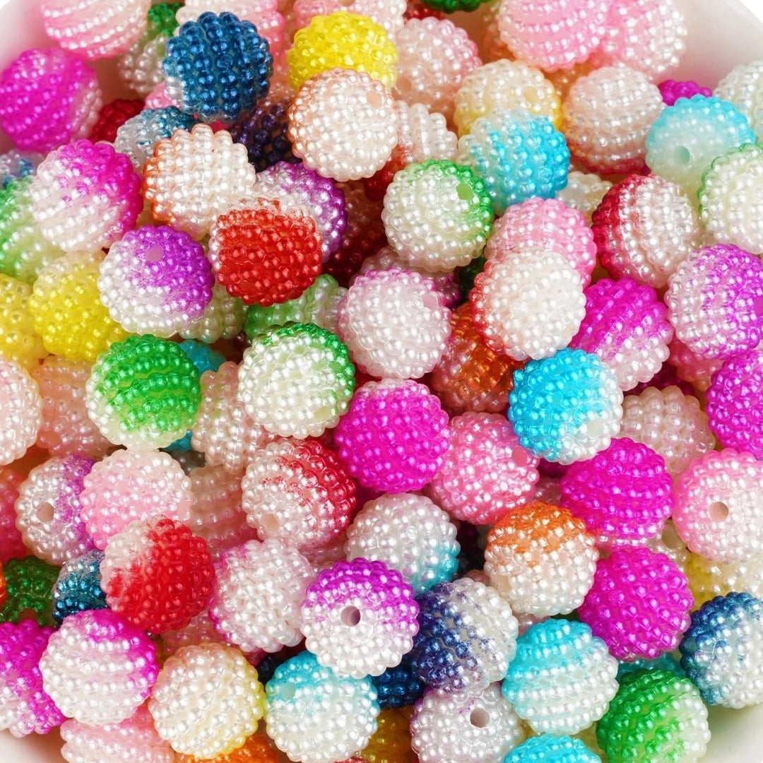 Designer Multicolor Pearl Beads | Qty : 500g