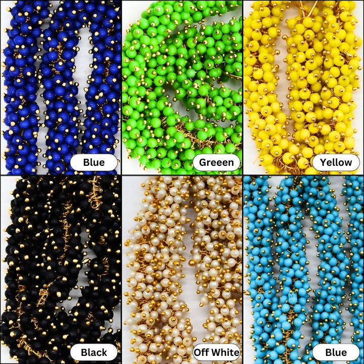 Bunch Lariya Beads | Size : 10mm | 100g