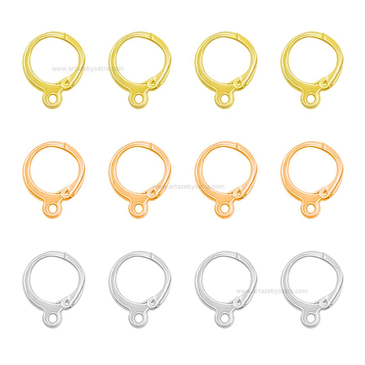 Round Brass Bali | Size: 12mm | Qty: 12pcs