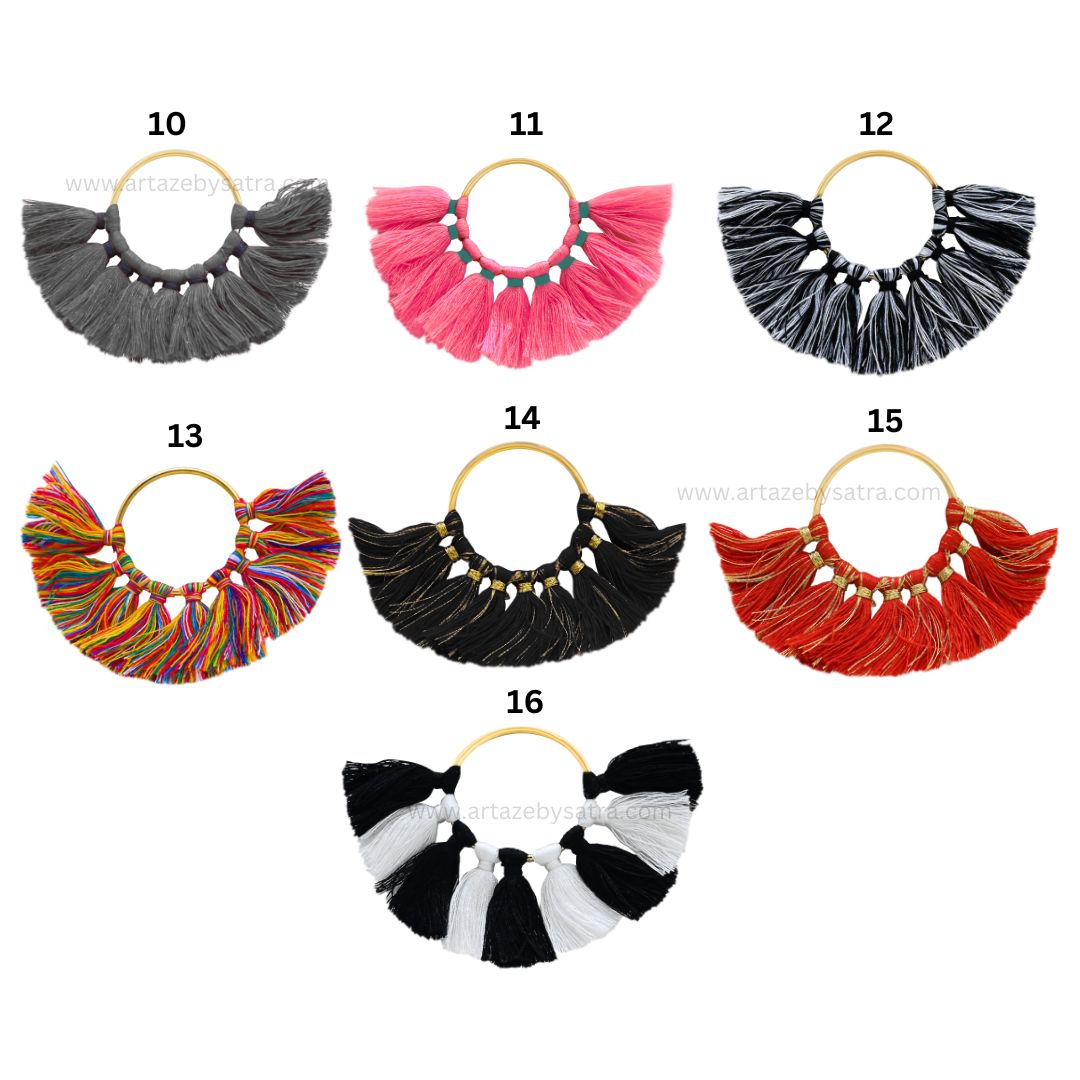 Ring Tassel | Length : 34mm | Qty : 2pcs