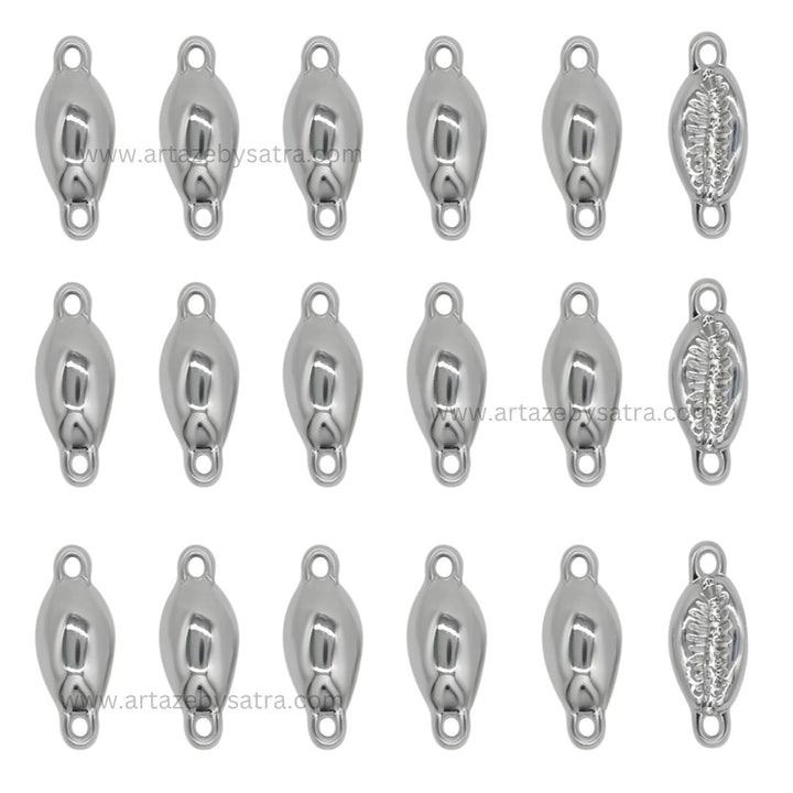 Cowri Connector Charms | Size : 20mm | 10pcs