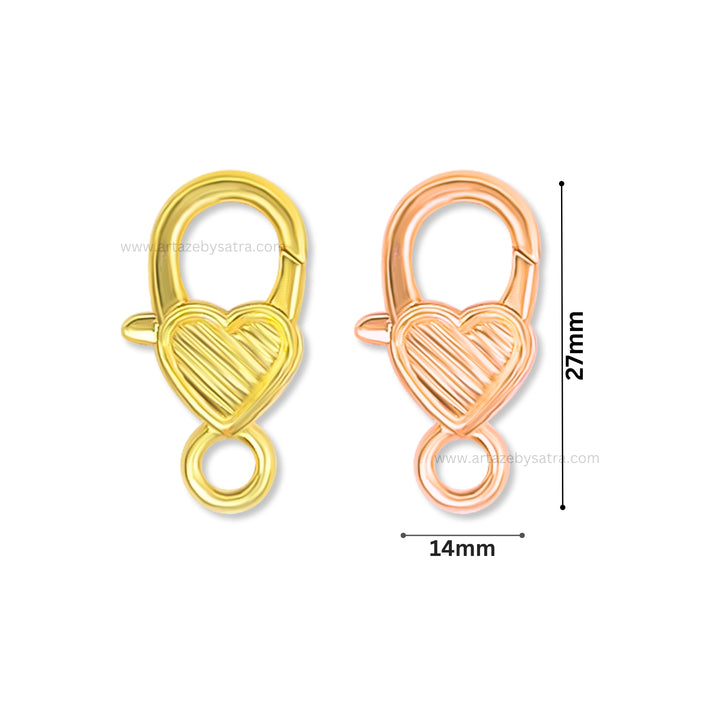 Designer Lobster Claw Clasp | Size : 27mm | 10pcs | BF37