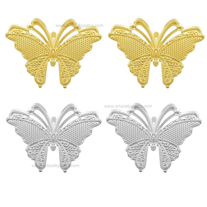 Butterfly Metal Art | Size : 50mm | 20pcs | F-6-12