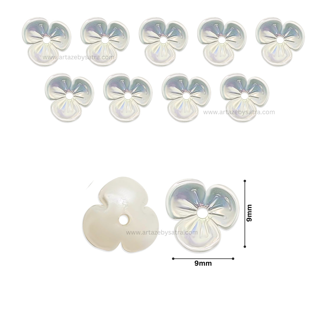 Flower Hair Accessories | Size : 10mm | 50pcs