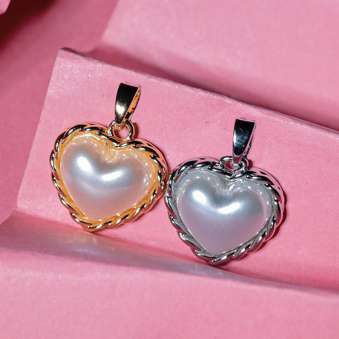 Heart Charm Anti-Tarnish | Size: 15mm | 1PC