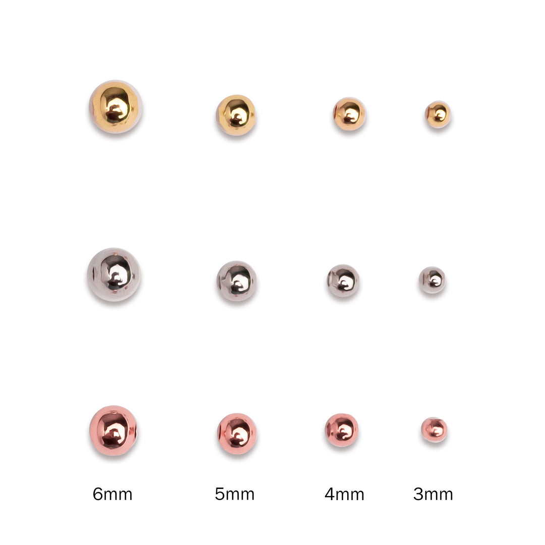 Brass Balls ( Light Weight, High Quality Plated)