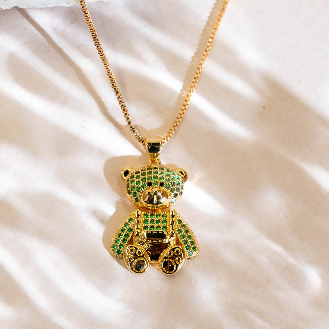 Teddy Pendant Neckchain | 1pc