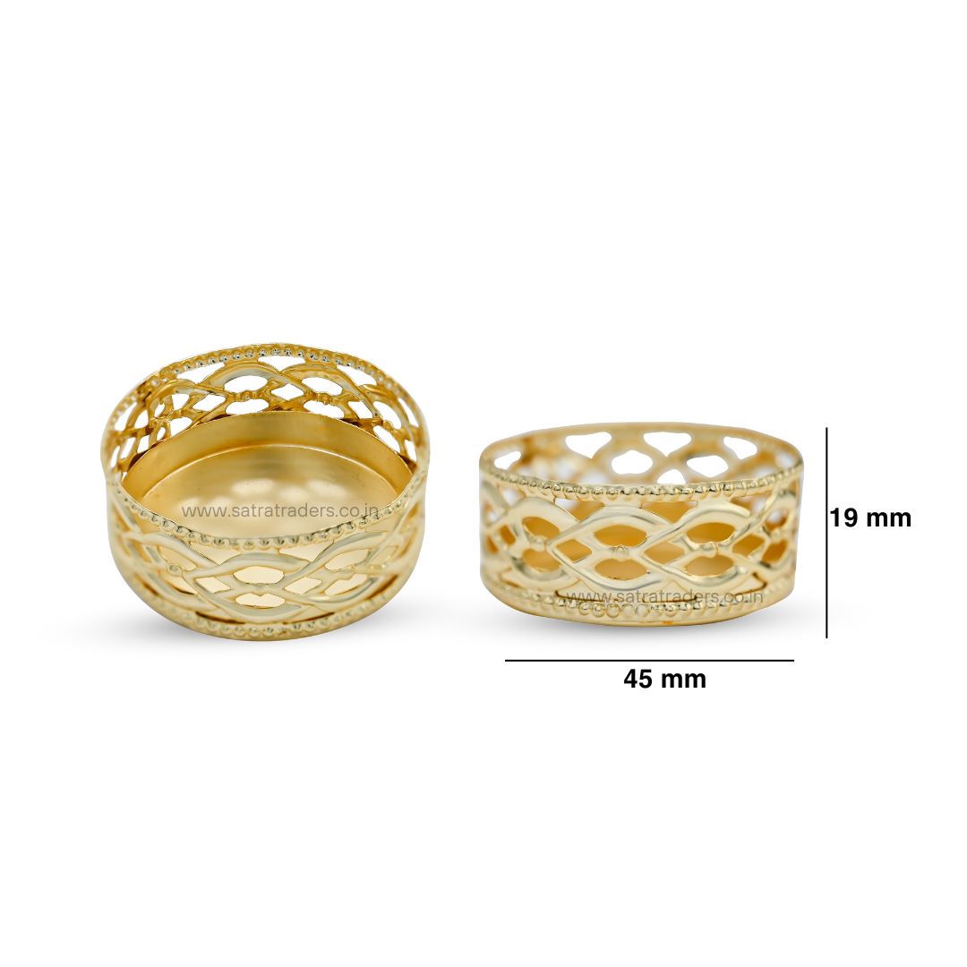 Diya Holder | Size : 45mm ( 1 Inch ) | 12pcs