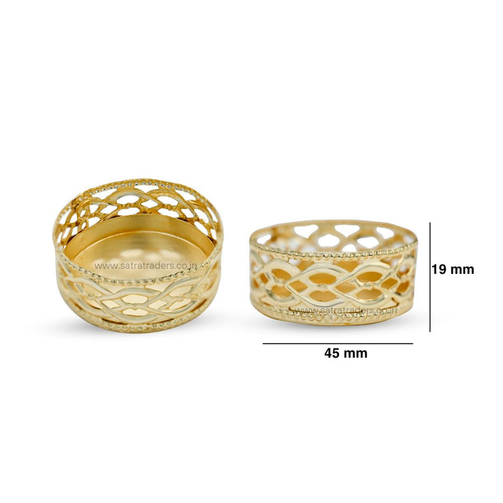 Diya Holder | Size : 45mm ( 1 Inch ) | 12pcs