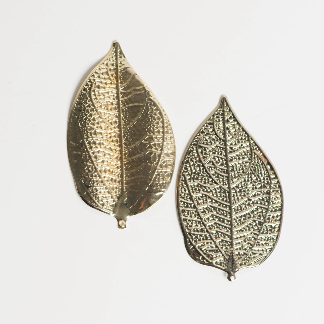 Metal art leaf | Size : 140mm  | 5 Pcs | F-5-20