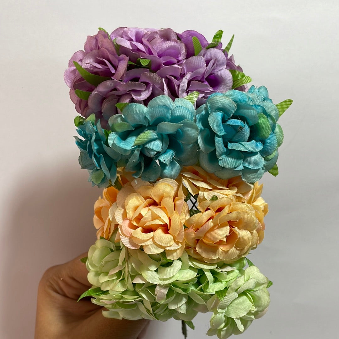 Artificial Flowers | 60Pcs