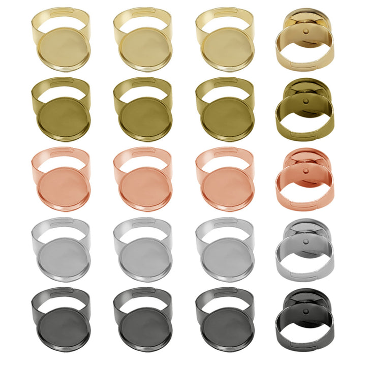 Finger Ring Base | Size : 15mm | 20pcs