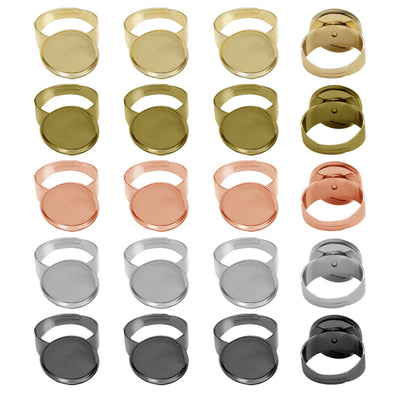 Finger Ring Base | Size : 15mm | 20pcs