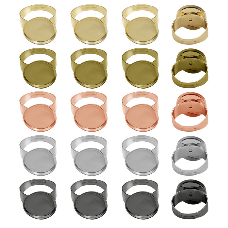 Finger Ring Base | Size : 15mm | 20pcs