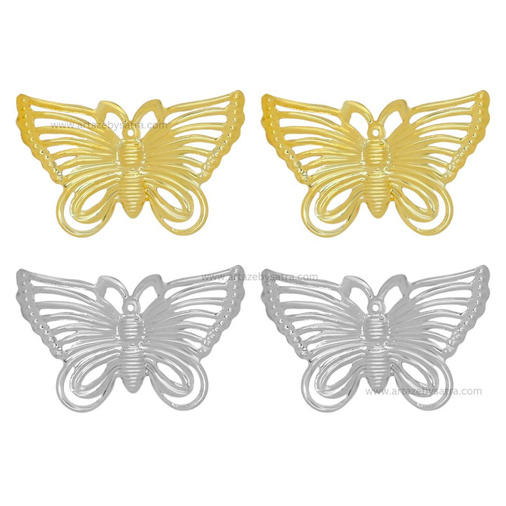 Butterfly Metal Art | Size : 27mm | 20pcs