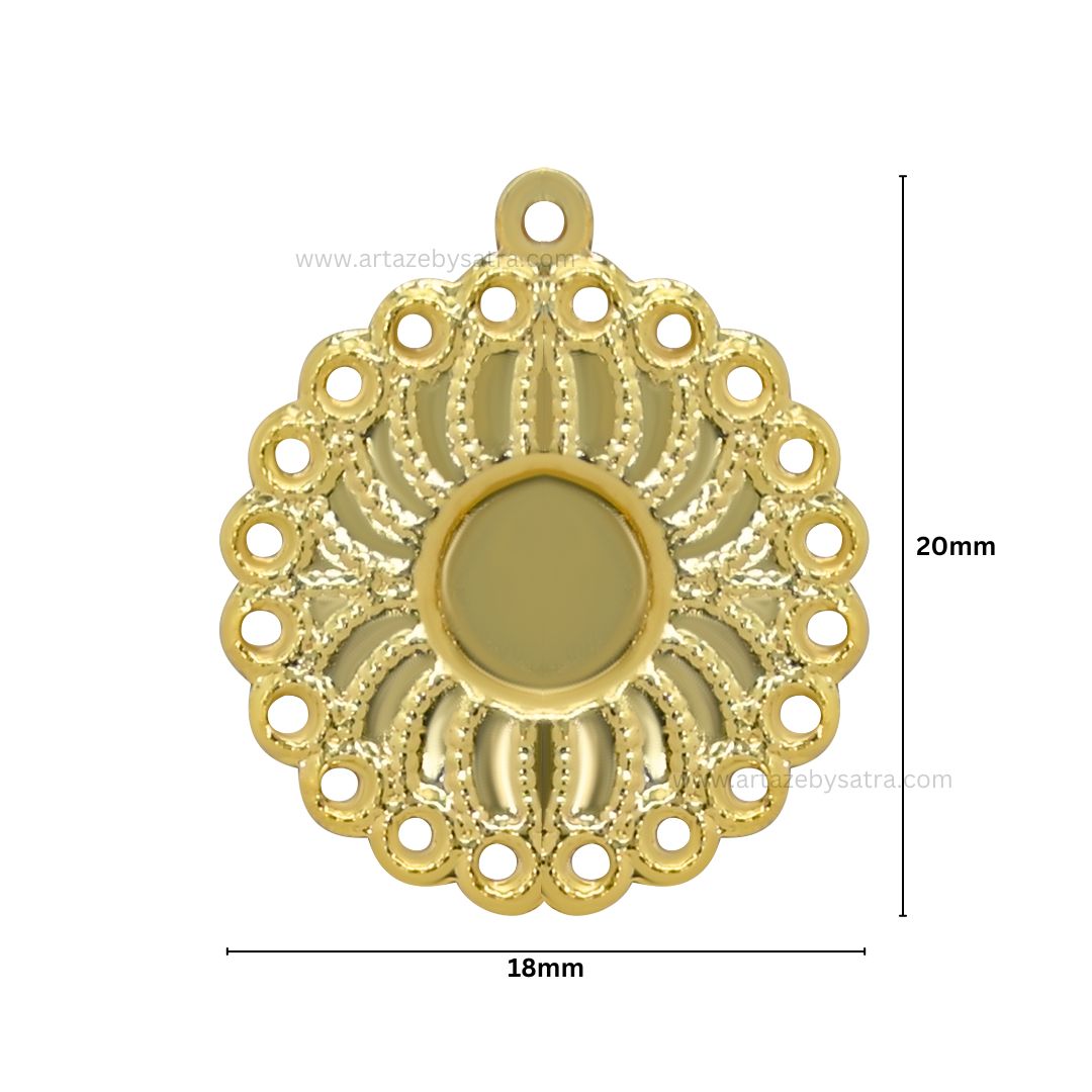 1 Naka Metal Art Base | Size : 20mm | 100g