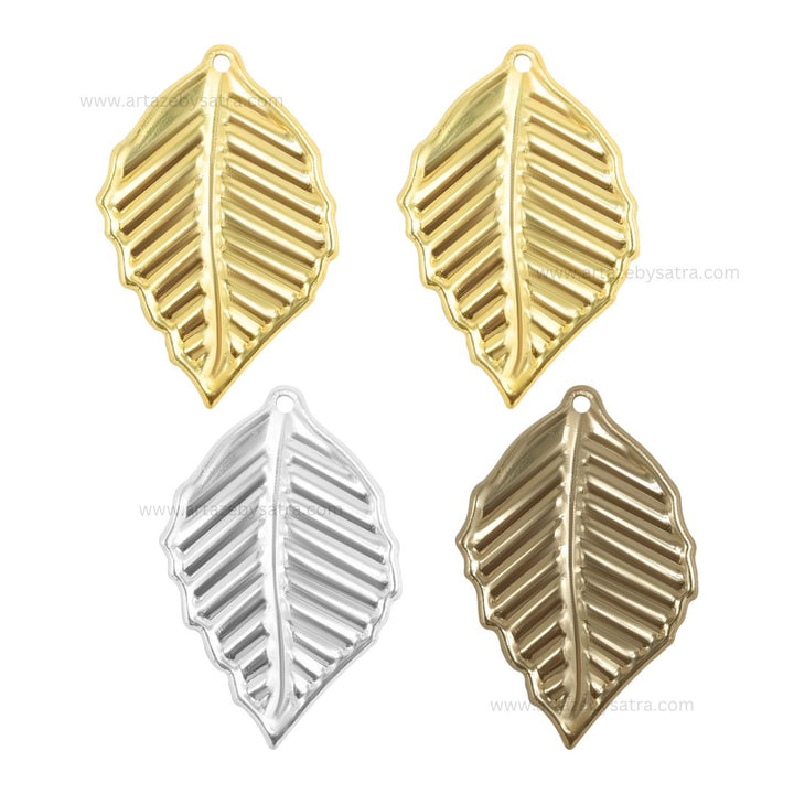 Leaf Metal Art Base | Size : 31mm | Qty : 100pcs