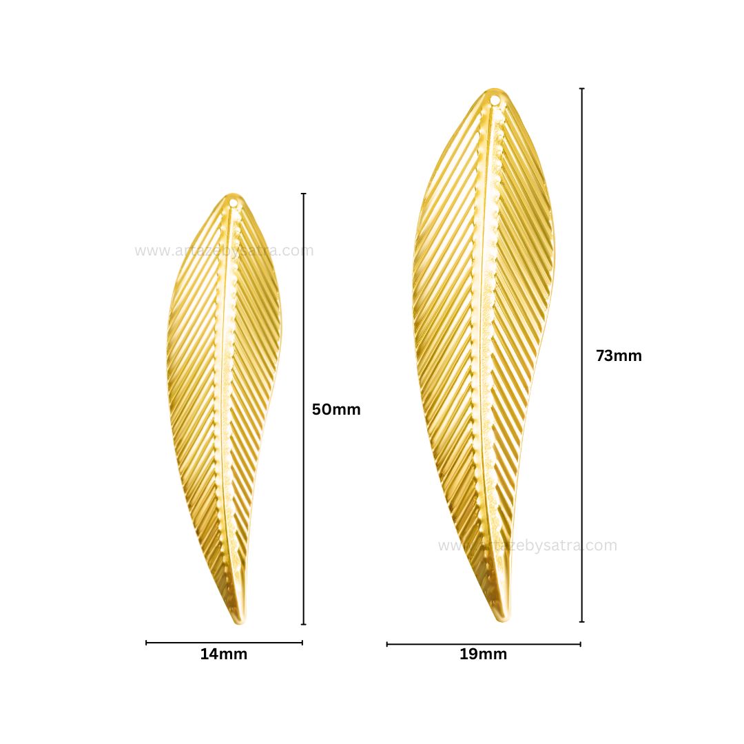 Leaf Metal Art Base