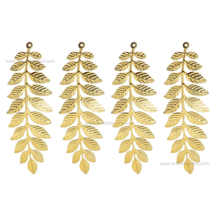 Leaf Metal Art Base | Size : 92mm | Qty : 10pcs | P-41-30