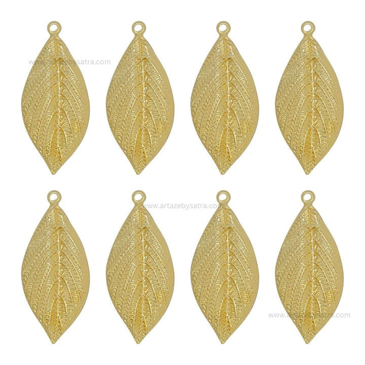 1 Naka Leaf Metal Art Base | Size : 50mm | Qty : 20pcs | F-1-16